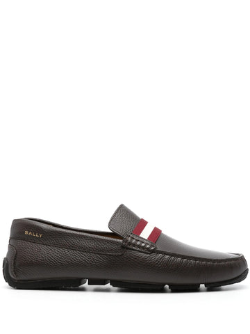 Bally лоферы с логотипом