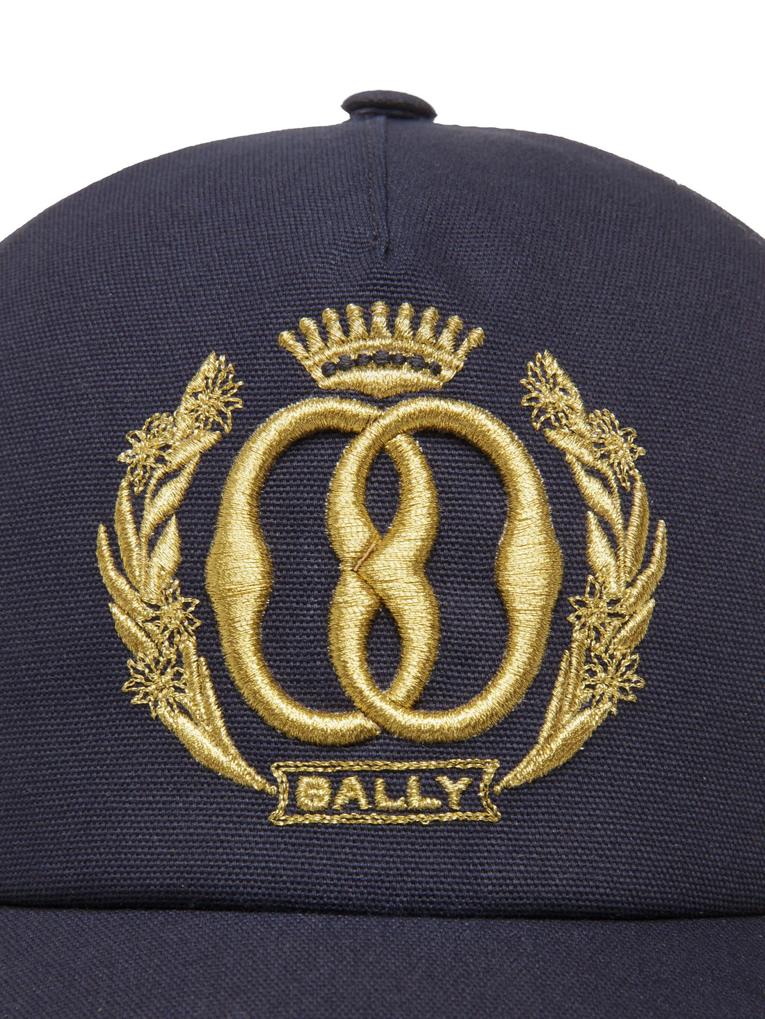 Bally хлопчатобумажная кепка с вышитой монограммой